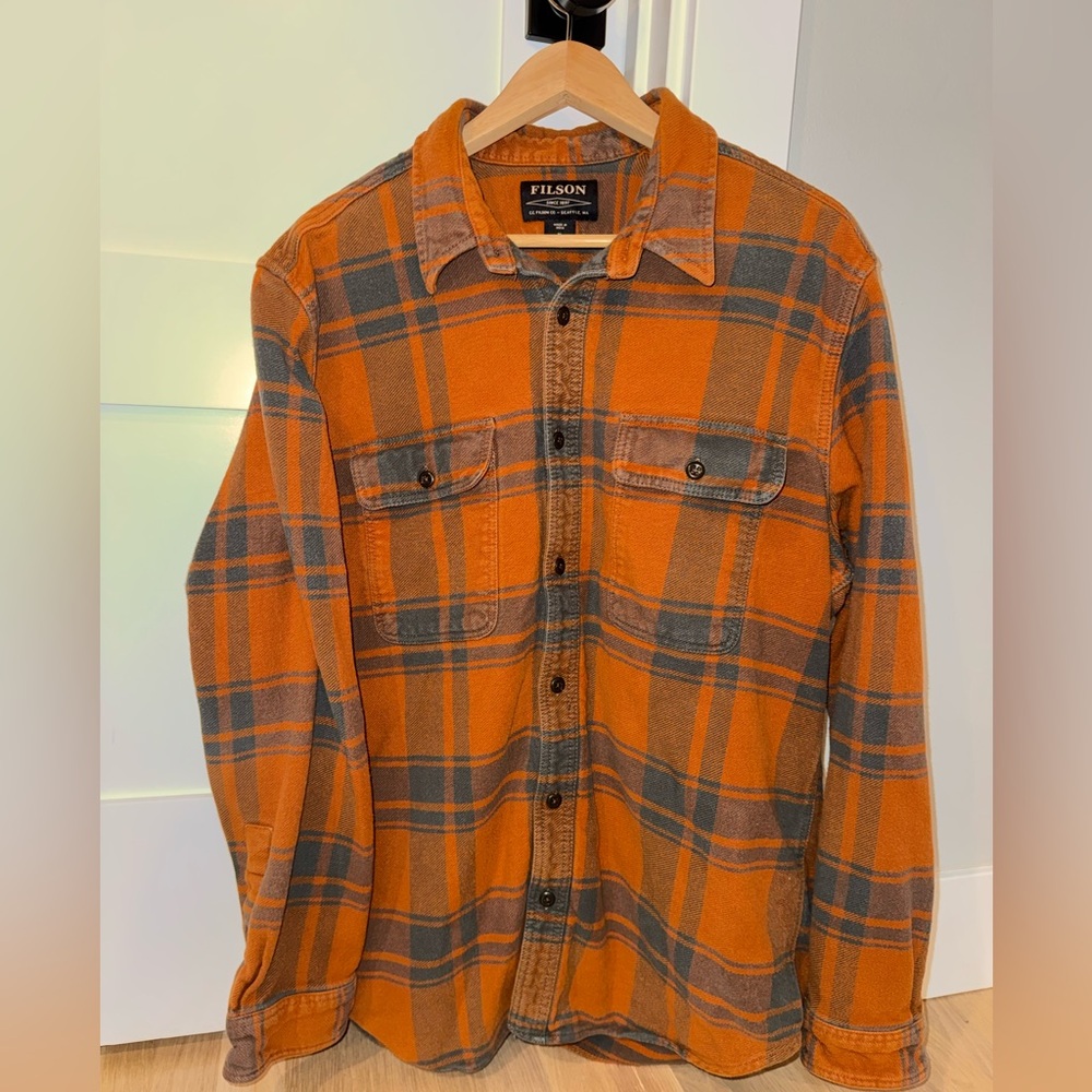 Filson Men’s Vintage Flannel Work Shirt
